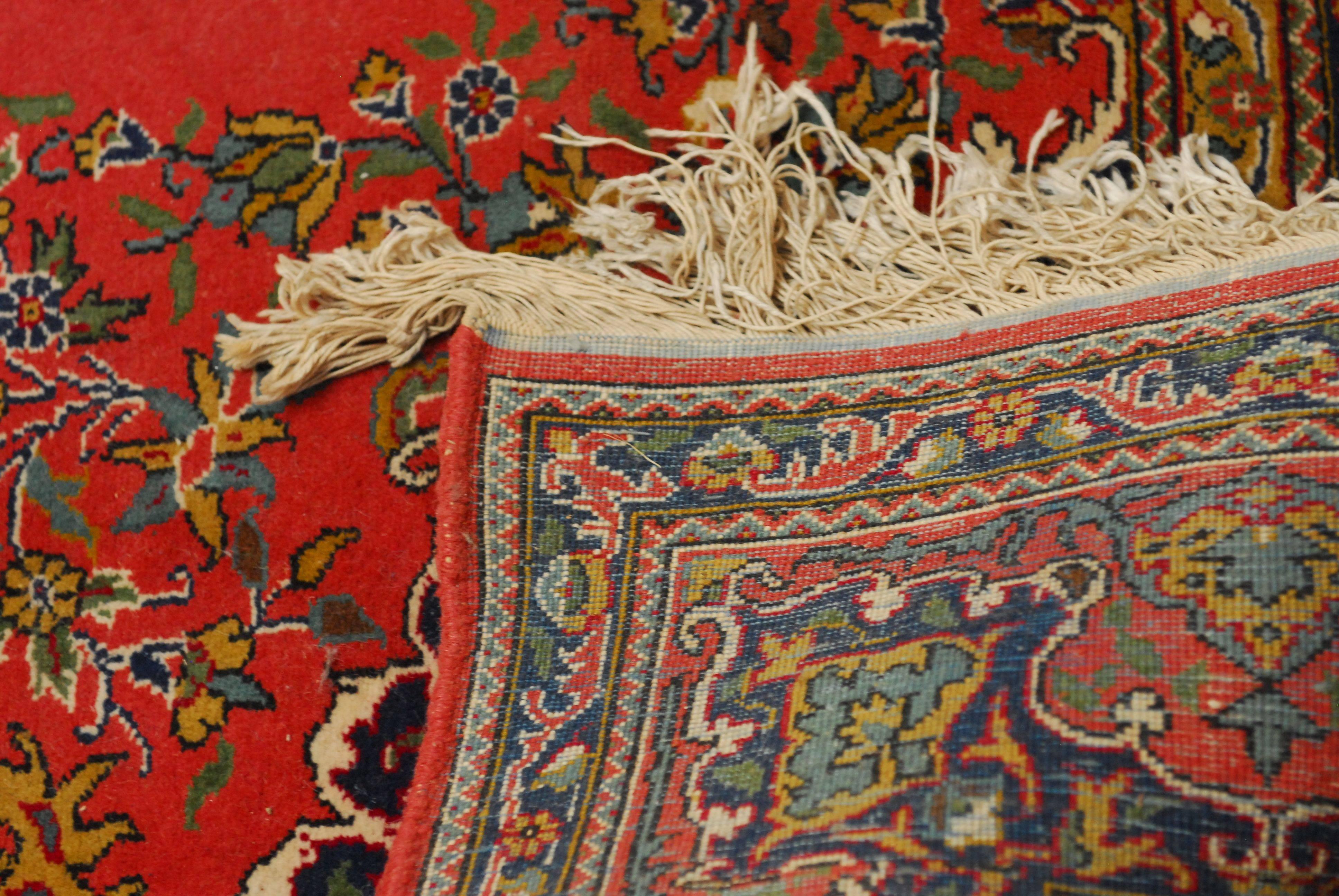 20th Century Vintage Turkish Oushak Rug For Sale