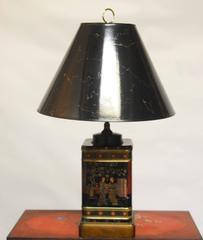 Chinese Tea Canister Table Lamp by Frederick Cooper