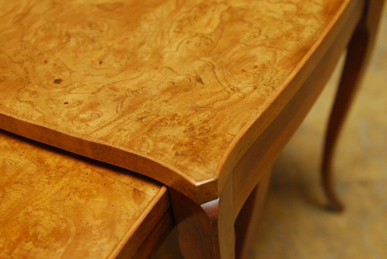baker furniture nesting tables