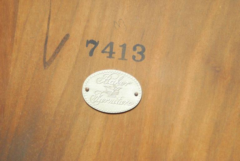 Set of Two Burl Wood Nesting Tables by Baker at 1stDibs baker