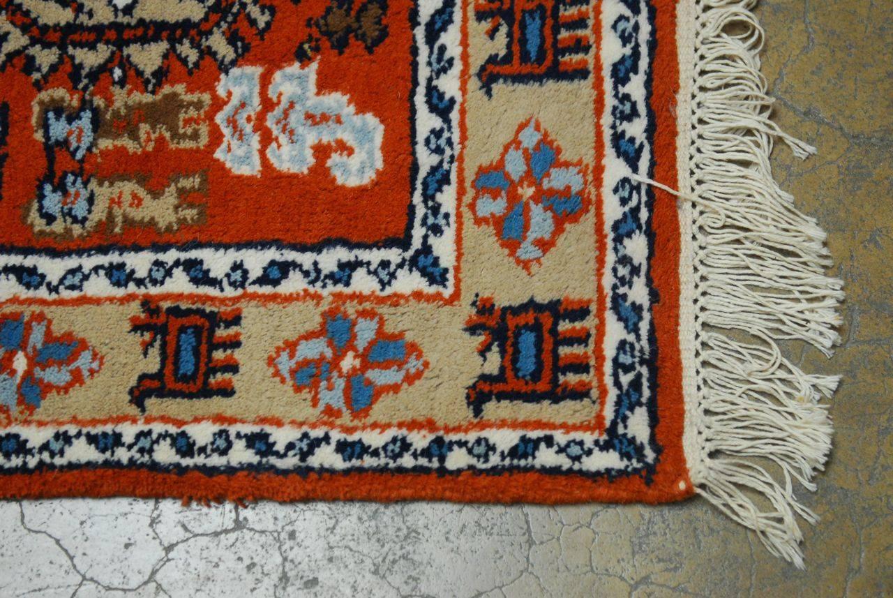 Tribal Meshkin Style Carpet In Excellent Condition In Rio Vista, CA