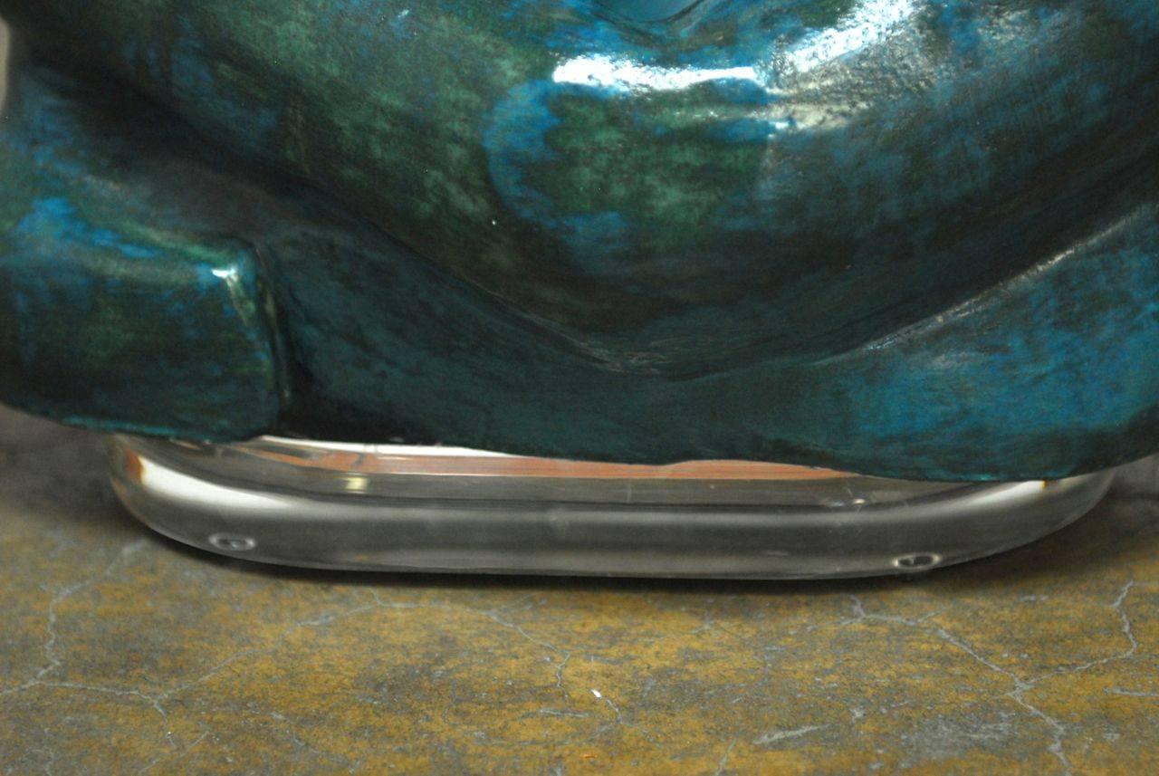 American Large Mid-Century Abstract Ceramic Sculpture