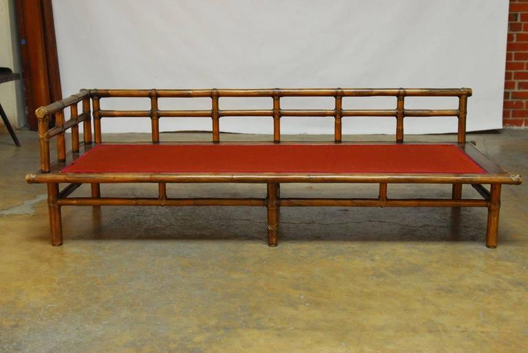Asian Style Bamboo Daybed by McGuire at 1stDibs