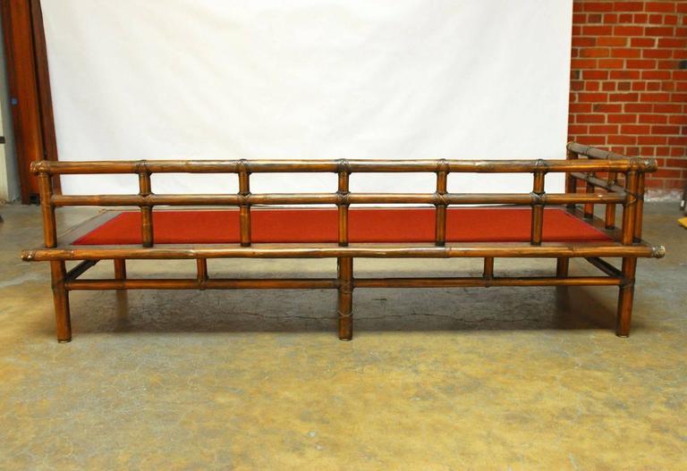 Asian Style Bamboo Daybed by McGuire at 1stDibs
