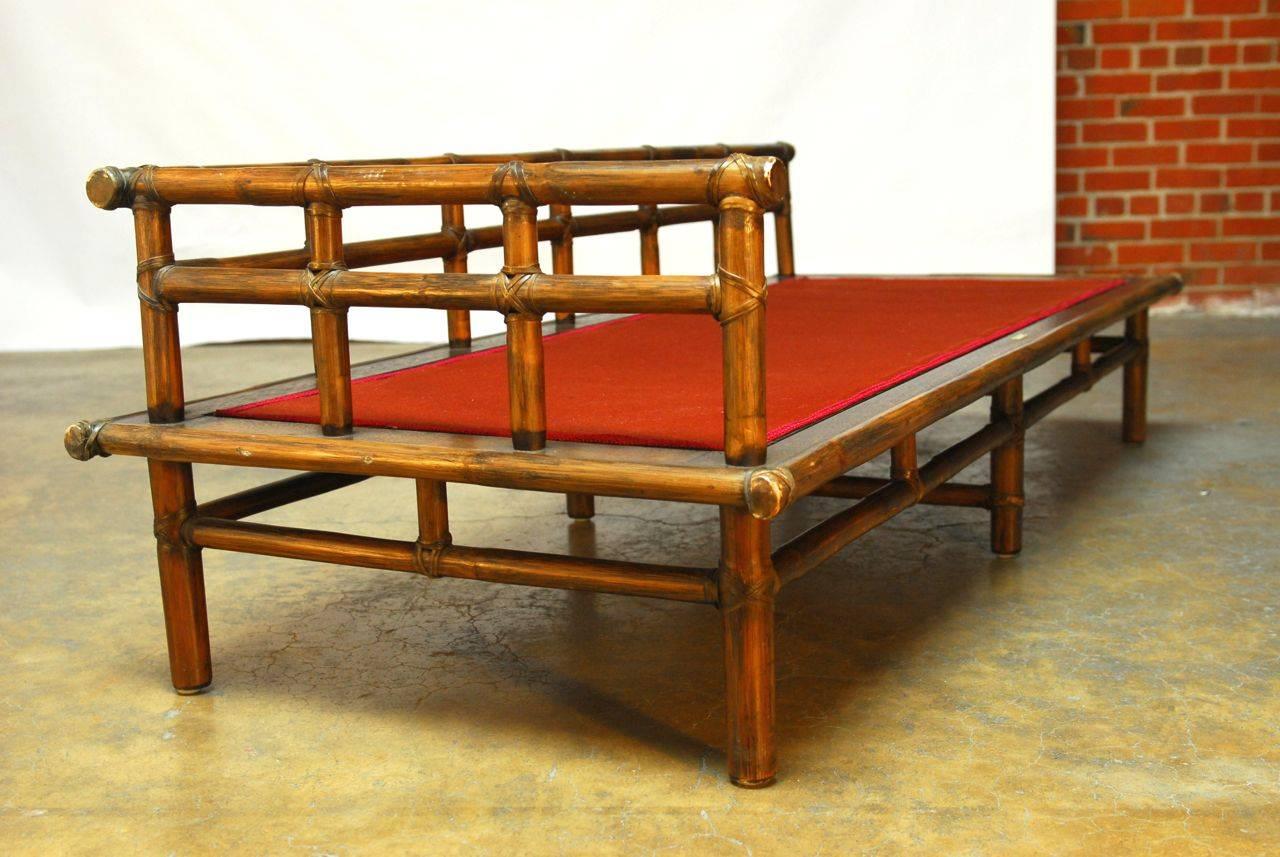 American Asian Style Bamboo Daybed by McGuire