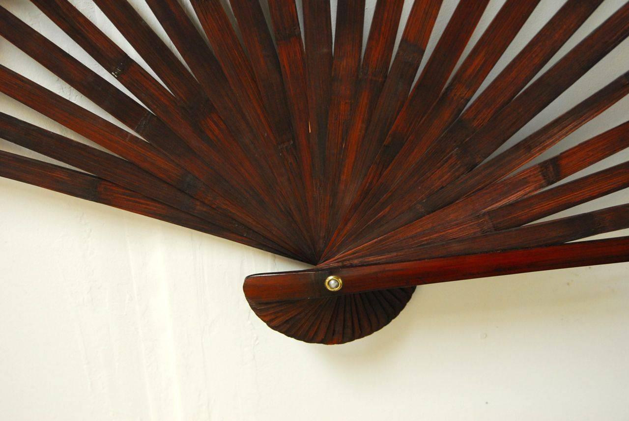large japanese fan wall decor