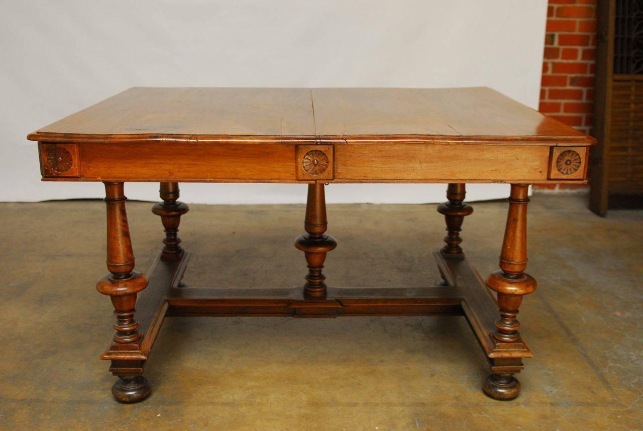 17th Century Louis XIII Period Oak Refectory Dining Table 1