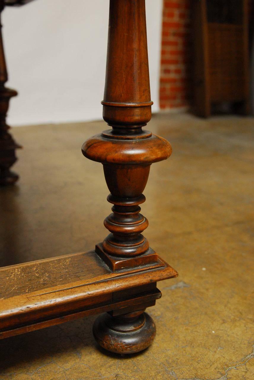 17th Century Louis XIII Period Oak Refectory Dining Table 2