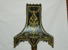 James Mont Style Carved Helix Table Lamp, by Frederick Cooper