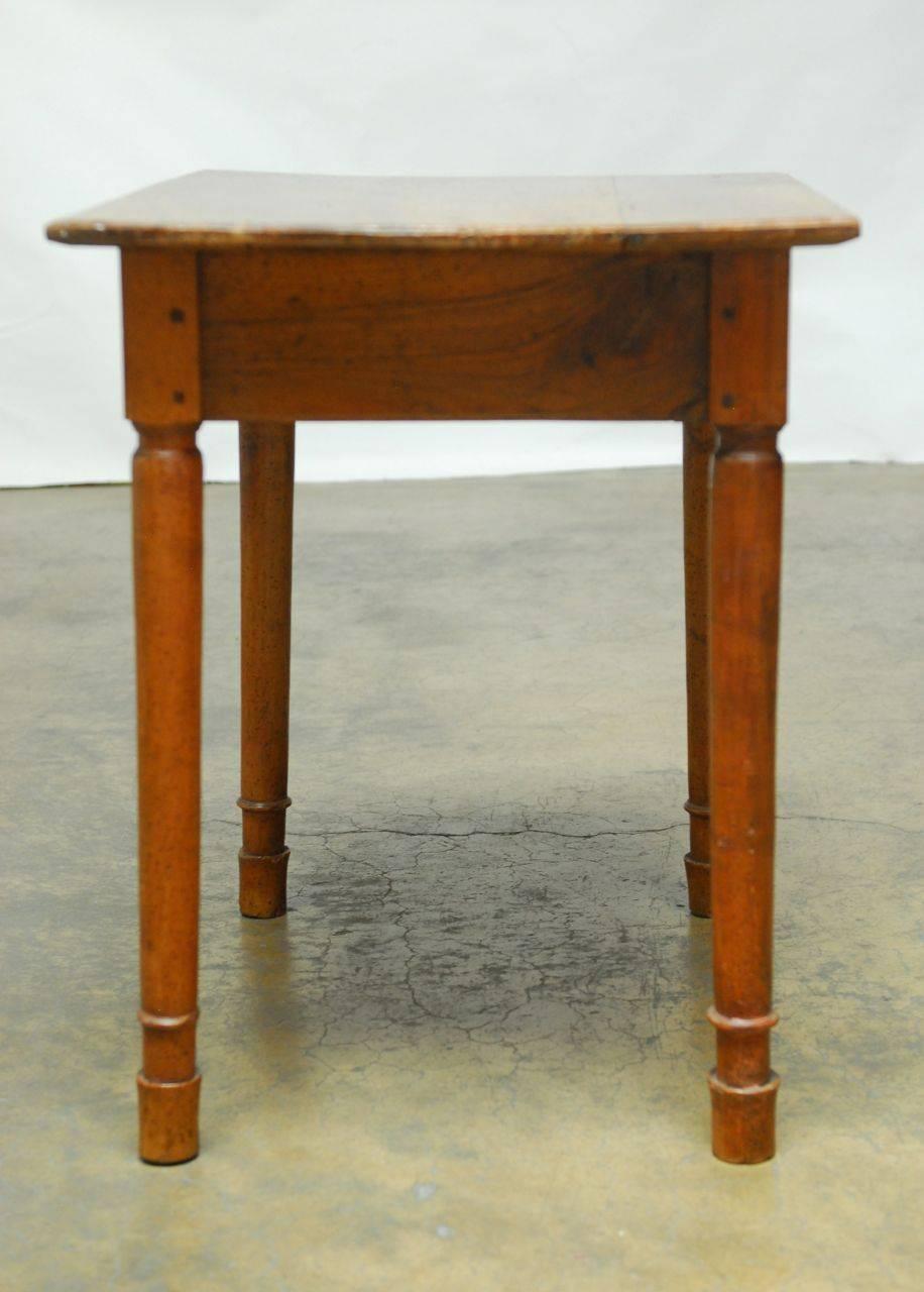 18th Century Rustic French Farmhouse Writing Table 1
