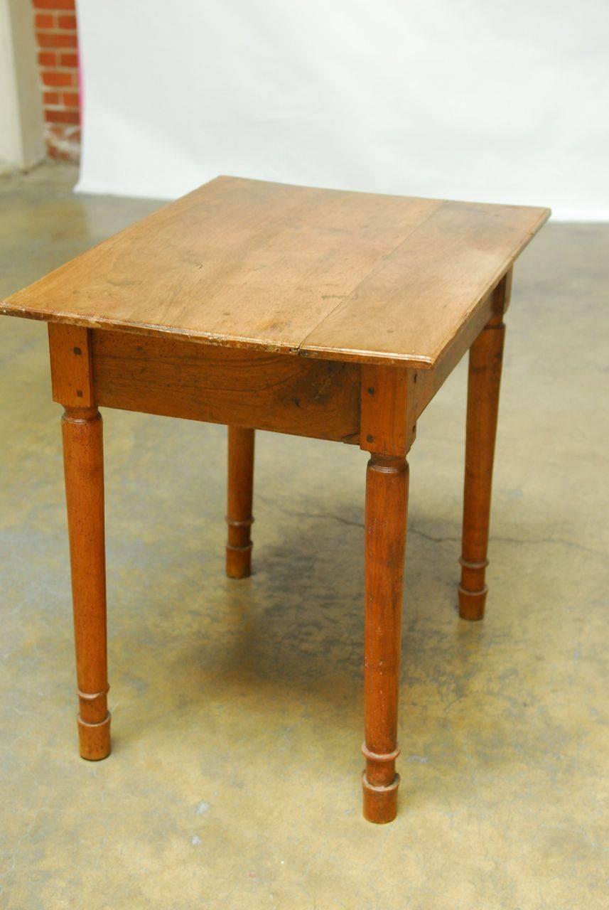 18th Century Rustic French Farmhouse Writing Table 2
