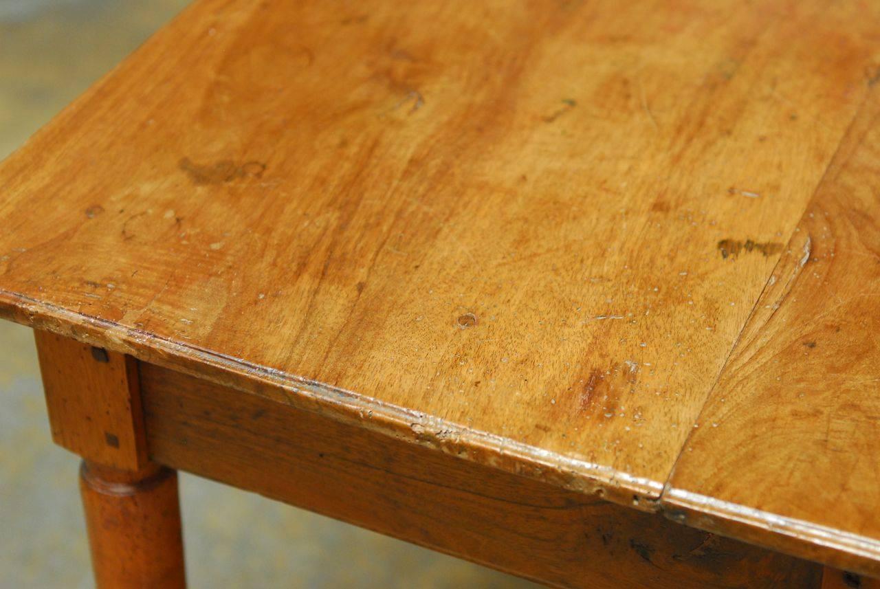 18th Century Rustic French Farmhouse Writing Table 3