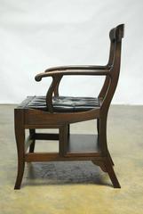 Rare Rosewood Metamorphic Library Chair by Charlotte Horstmann