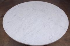 19th Century Victorian Marble-Top Round Table