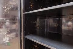 Chinese Lacquered Polychrome Wedding Cabinet