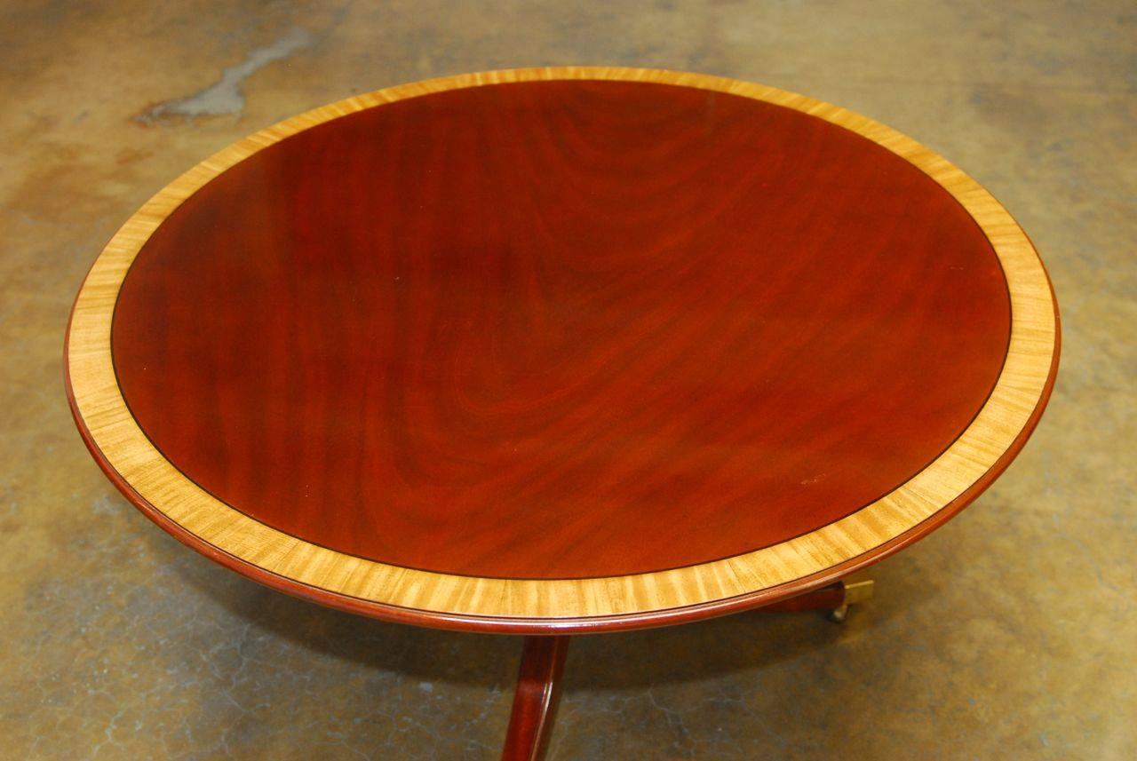 Georgian Mahogany Breakfast Table by Kindel 1