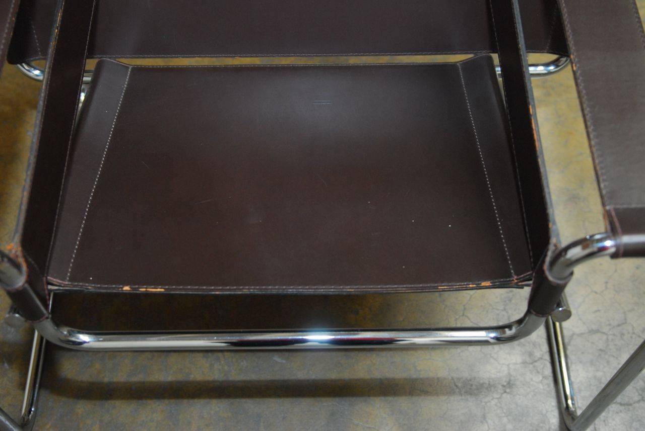 Mid-Century Modern Mid-Century Wassily Chair by Marcel Breuer for Stendig