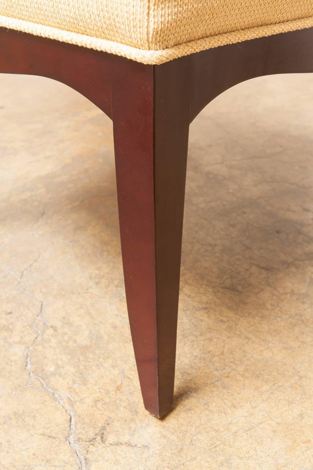 Set of Six Mahogany Dining Chairs by Barbara Barry for Baker In Excellent Condition In Rio Vista, CA