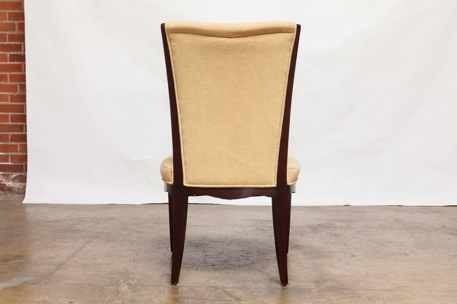 Set of Six Mahogany Dining Chairs by Barbara Barry for Baker 2