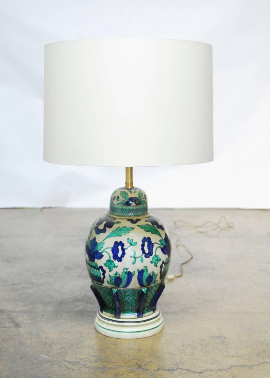 marbro italian ceramic lamp