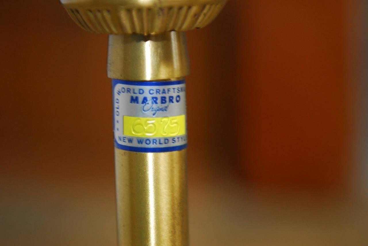 Italienische Fayence-Tischlampe aus italienischer Keramik von Marbro im Zustand „Gut“ im Angebot in Rio Vista, CA