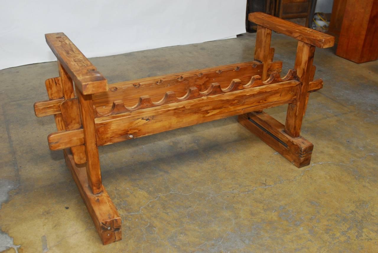 19th Century French Carpenter's Etabli Work Bench 1