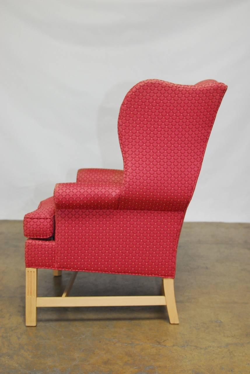 drexel heritage wingback chair
