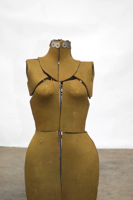 Vintage Adjustable Dress Form Mannequin For Sale at 1stDibs | vintage ...
