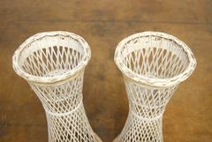 Pair of Russell Woodard Spun Fiberglass Plant Stands