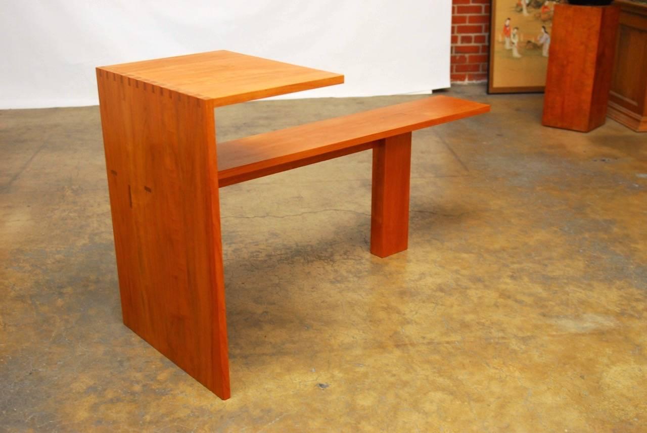 Modern Bench and Writing Table by Ed Clay 1