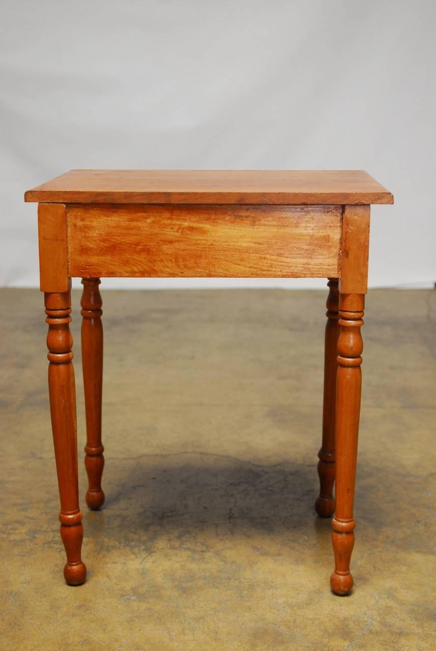American 19th Century Federal Style Farm Table or Desk