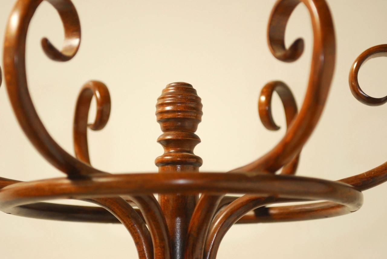 Vienna Secession Thonet Style Bentwood Hall Tree or Coat Rack