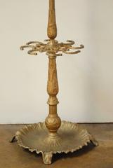 19th Century French Silvered Iron Hall Tree