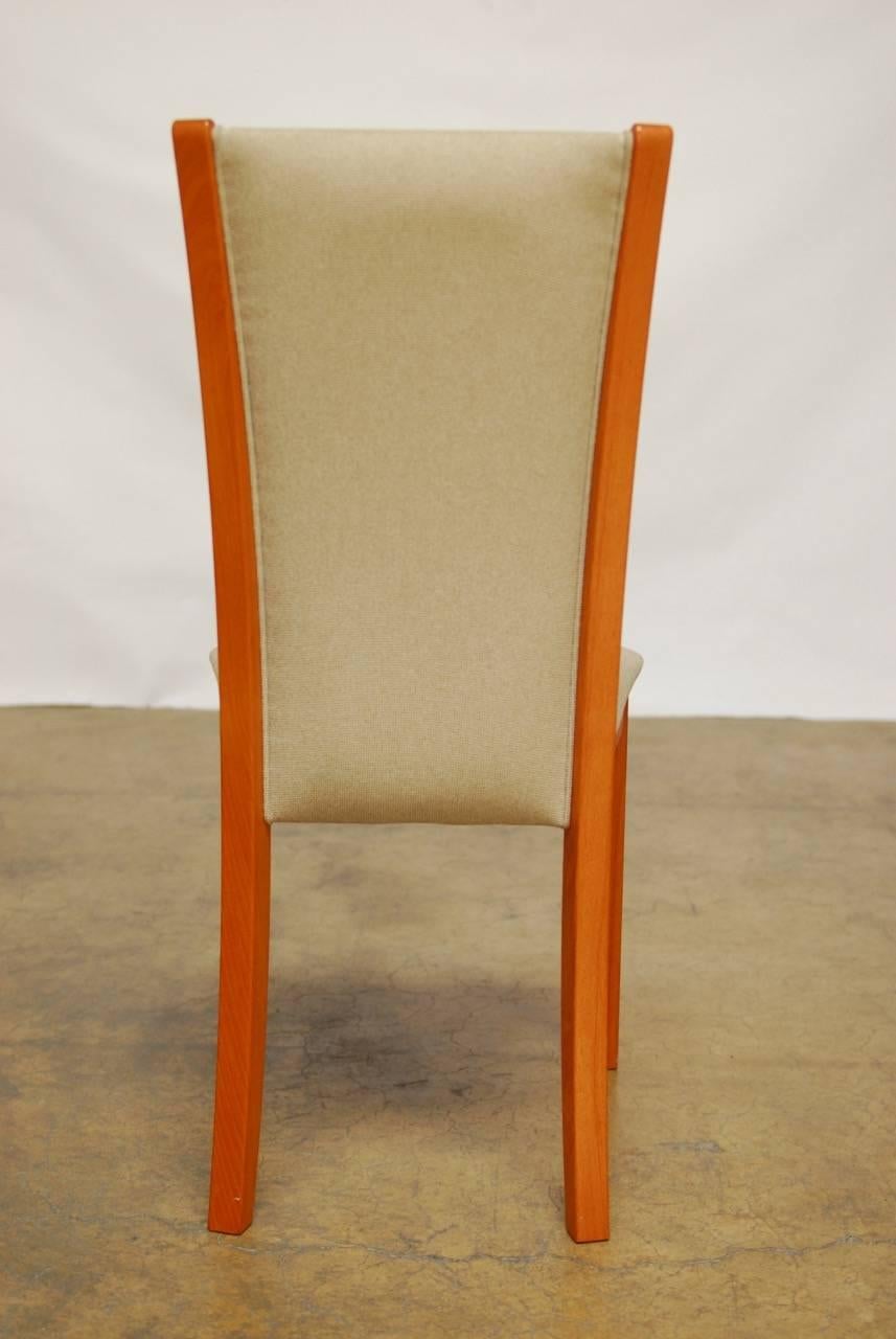 Set of Four Danish Teak Dining Chairs by Skovby 4