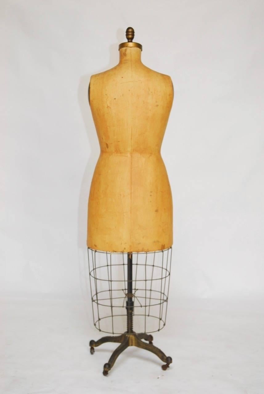 Machine Age Bauman Ladies Model Dress Form Mannequin