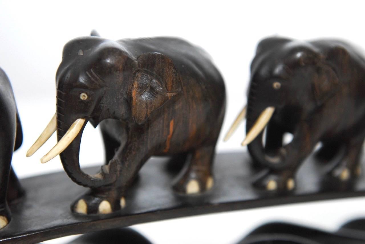 elephant on bridge