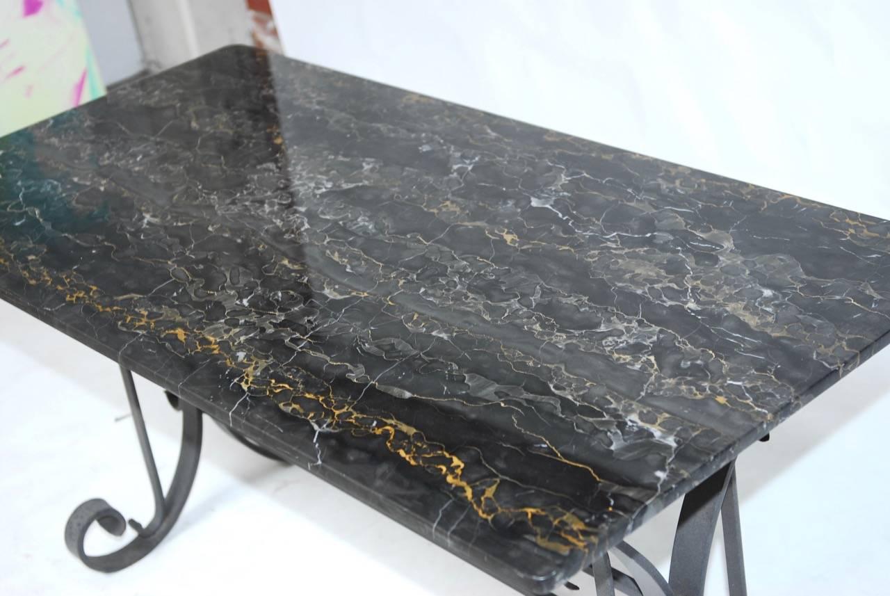 marble outdoor dining table