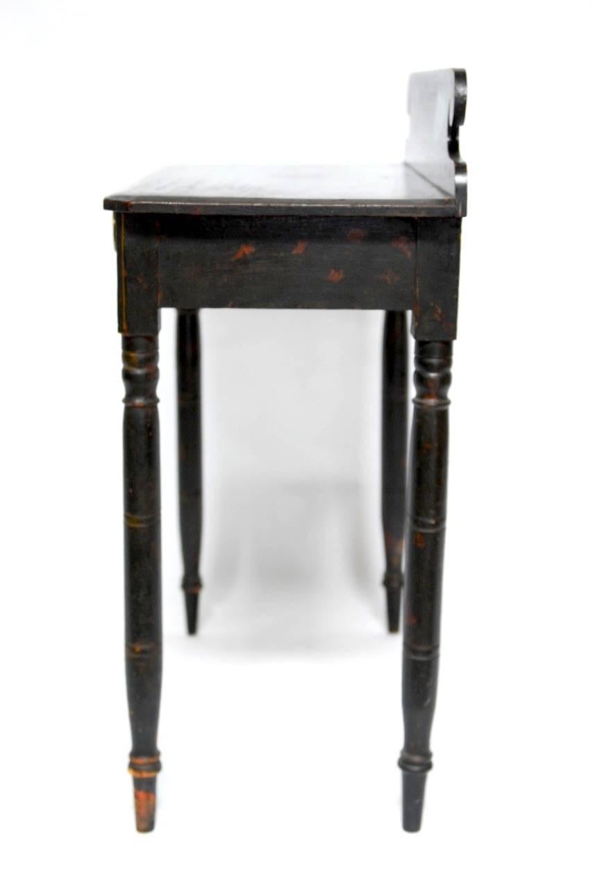 19th Century Hitchcock Style Painted Work Table or Desk