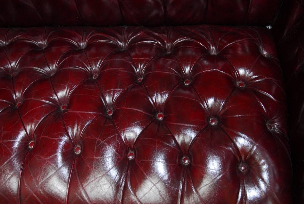 shiny leather sofa