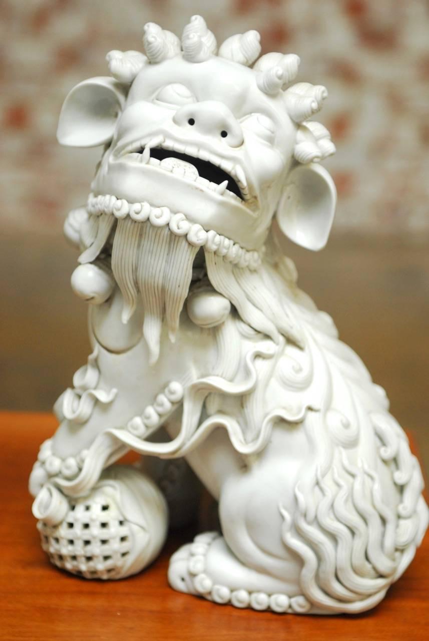 blanc de chine foo dogs