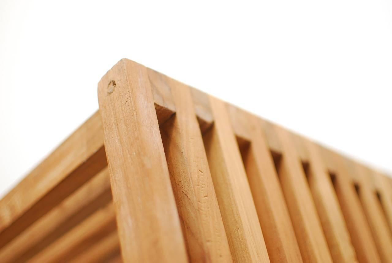 American Midcentury Teak Display Shelves or Bookcase