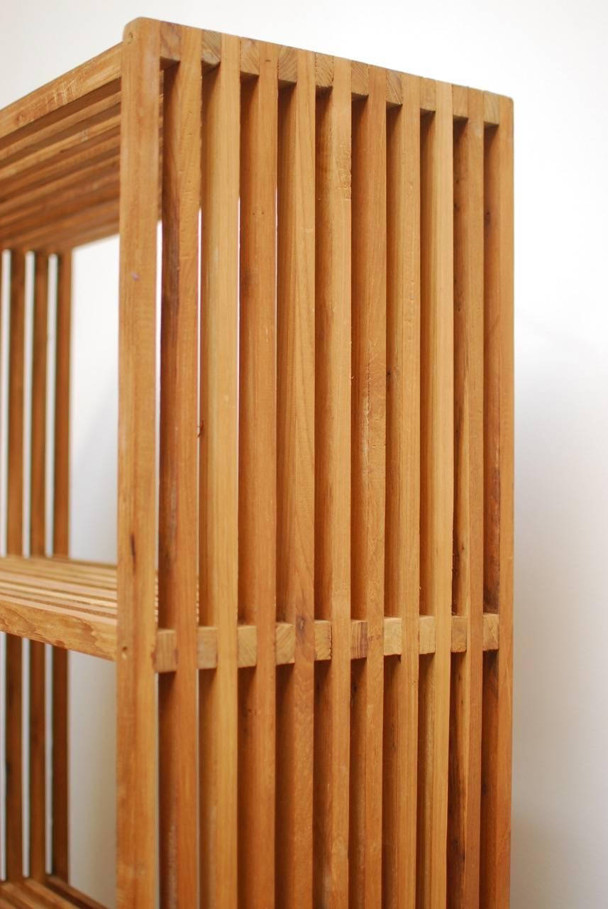 Mid-Century Modern Midcentury Teak Display Shelves or Bookcase
