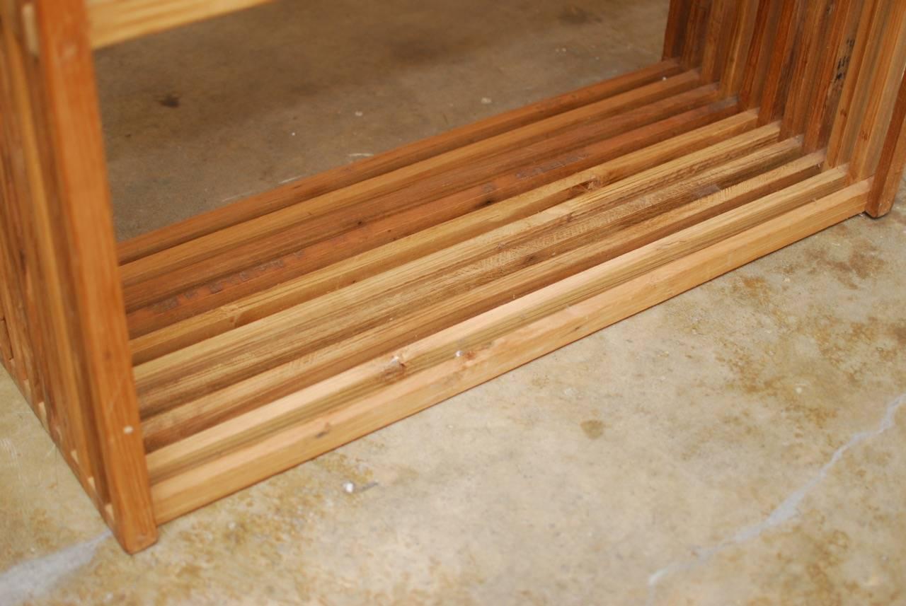 Midcentury Teak Display Shelves or Bookcase In Good Condition In Rio Vista, CA