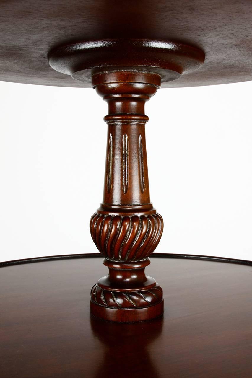 19th Century Georgian Mahogany Four-Tier Dumbwaiter 4