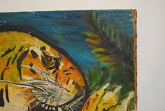 Ursula Barnes "Tiger" Painting, 1930