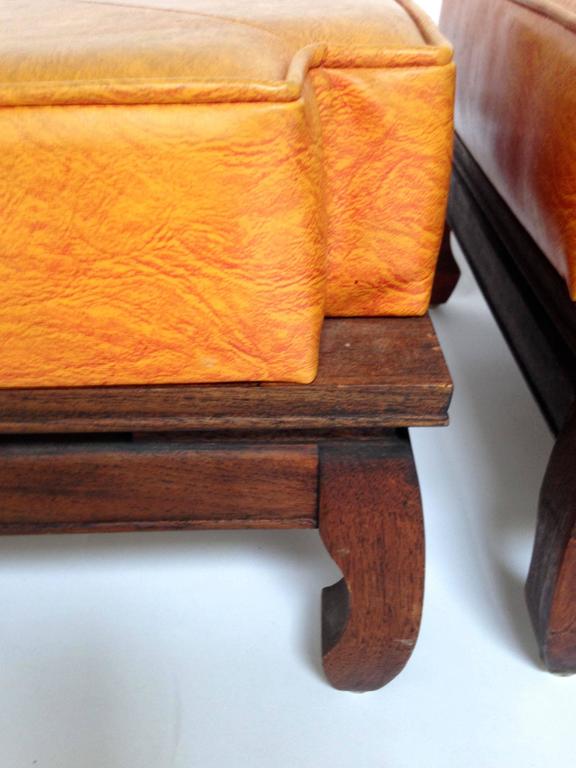 Pair of Ricardo Lynn MidCentury Modern Chinese Stools at 1stDibs ricardo lynn furniture
