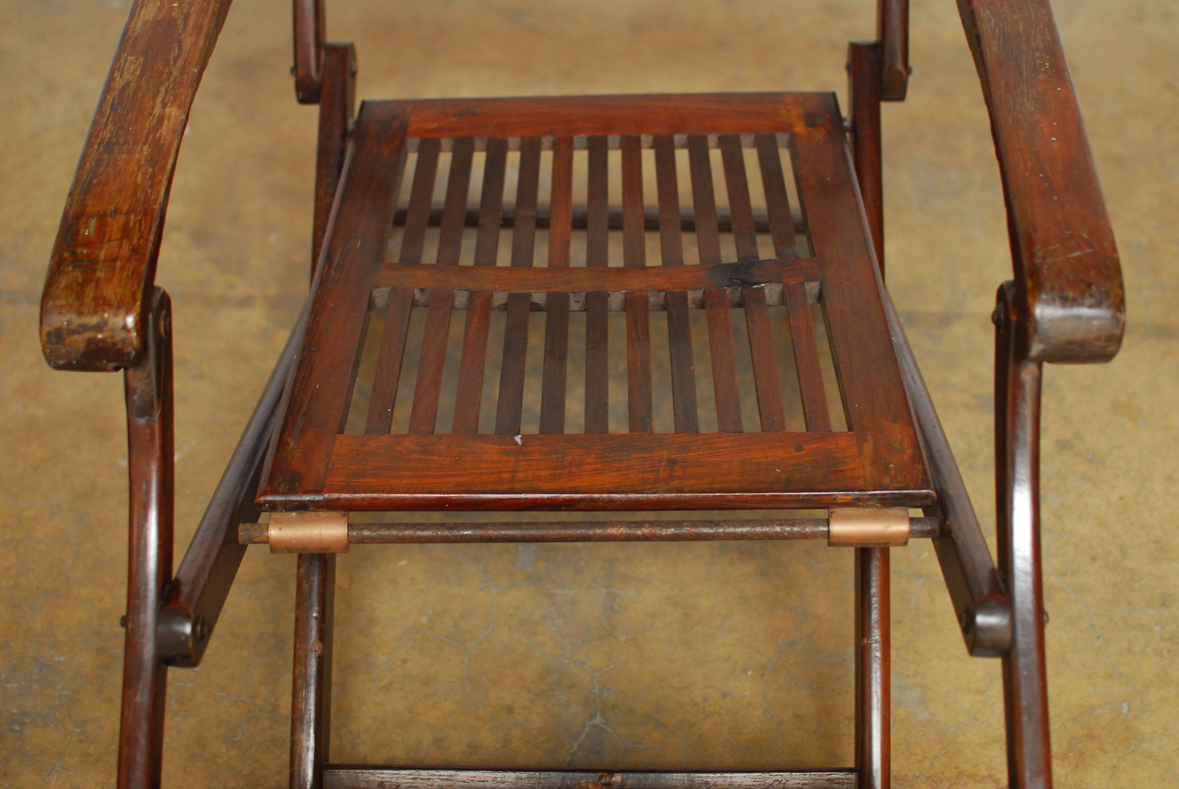 antique steamer deck chairs