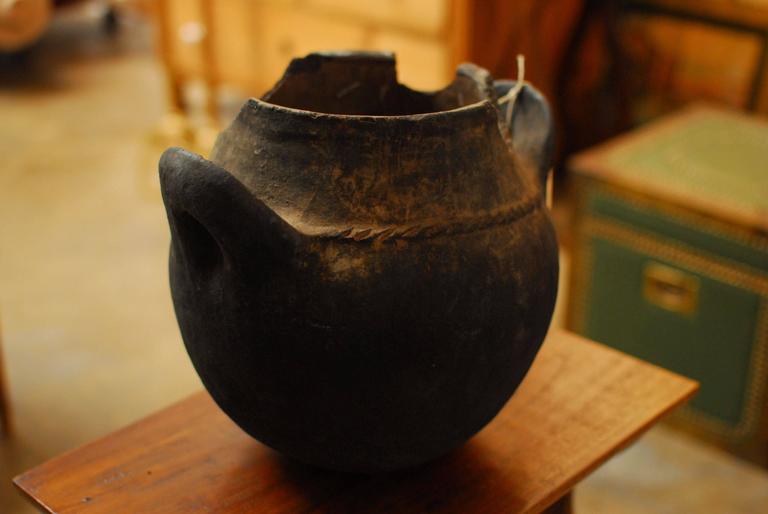Primitive Kenyan Clay Jar For Sale at 1stdibs