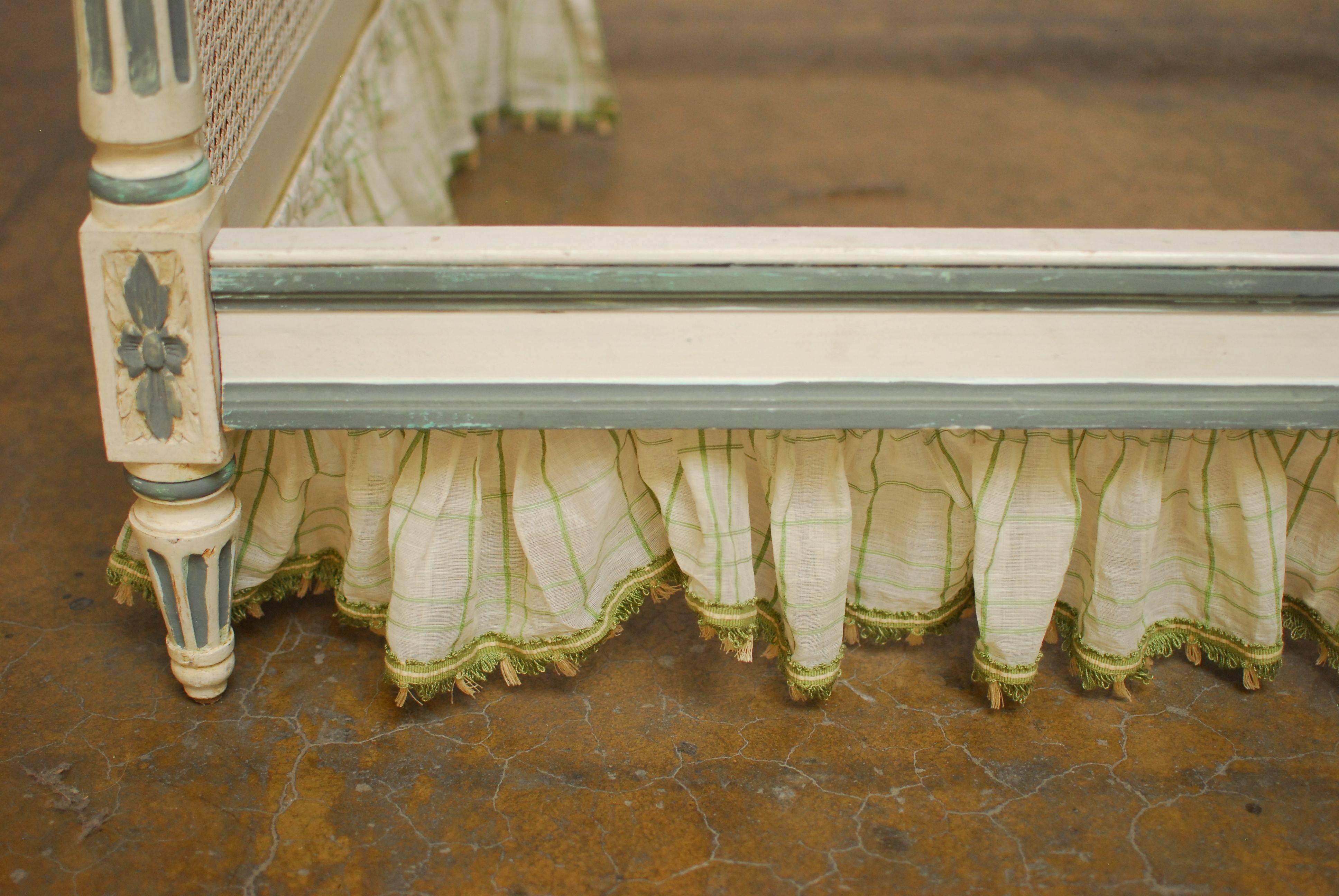 20th Century French Louis XVI Cane Daybed