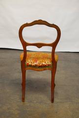 Pair of Petite French Carved Chairs